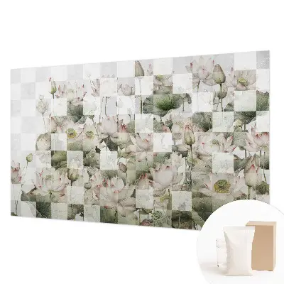 Papier peint photographique sur tissu non tissé Motifs de lotus