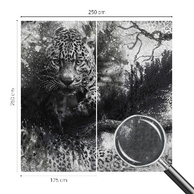Papier peint panoramique haut de gamme Abstraktné leopardy