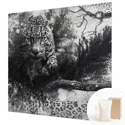 Papier peint panoramique haut de gamme Abstraktné leopardy