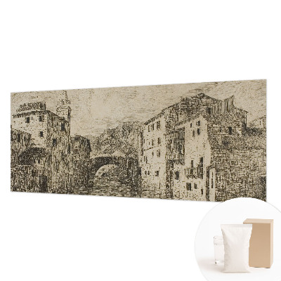 Papier peint photo intissé Panoráma mesta