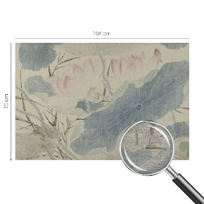 Papier peint photographique Lotosové listy