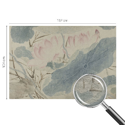 Papier peint photographique Lotosové listy