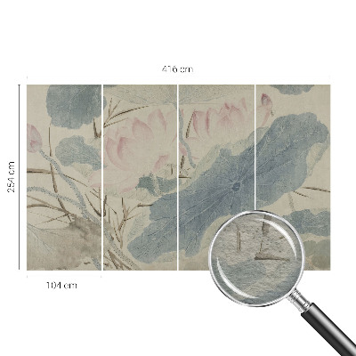 Papier peint photographique Lotosové listy