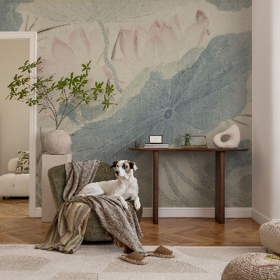 Papier peint photographique Lotosové listy