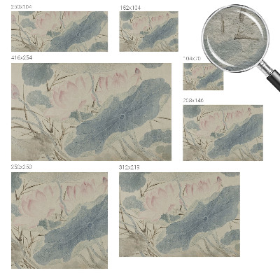 Papier peint photographique Lotosové listy