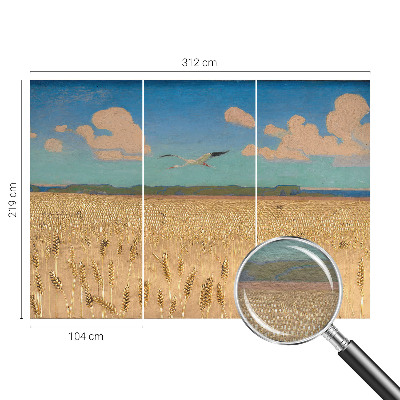 Tapisserie murale Pšeničné pole