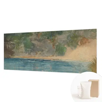 Papier peint photo sur tissu non tissé rivage tropical