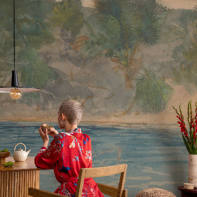 Décoration murale panoramique intissé Tropické pobrežie