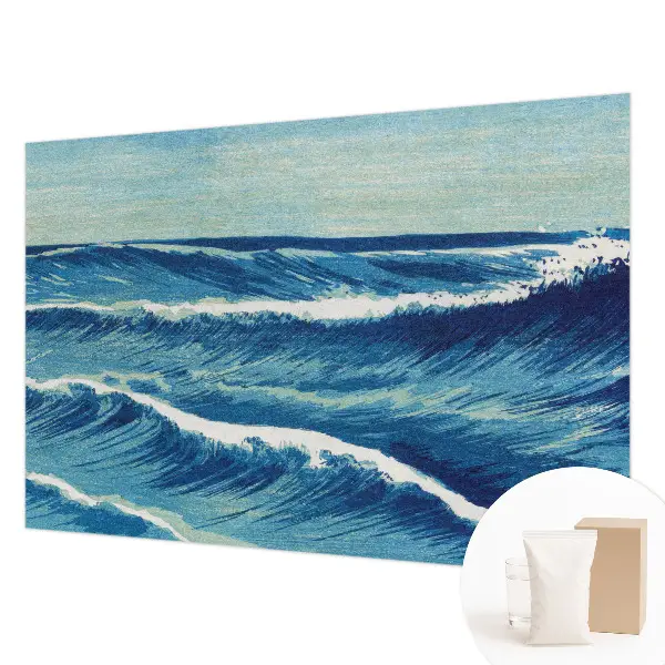 Papier peint photographique sur tissu non tissé vagues de la mer