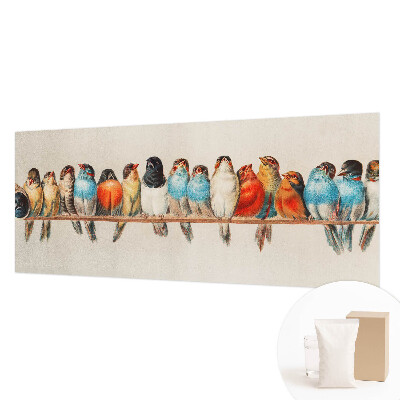 Papier peint panoramique intissé Vtáky na konári