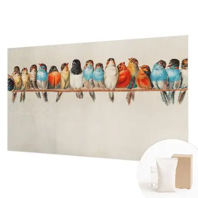 Papier peint intissé Oiseaux sur une branche