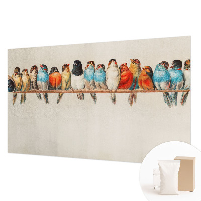 Papier peint panoramique intissé Vtáky na konári