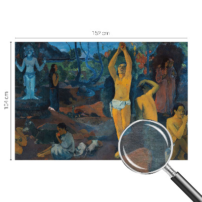 Tapisserie panoramique avec le motif Tropical Harmony