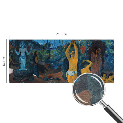 Tapisserie panoramique avec le motif Tropical Harmony