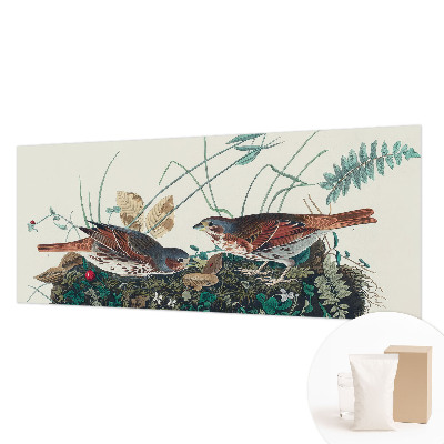 Papier peint panoramique chambre adulte avec le charme de la nature