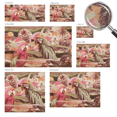 Papier peint photographique Tropické vtáky