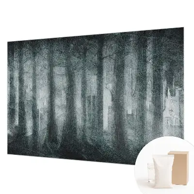 Papier peint photographique sur tissu non tissé Forêt mystérieuse