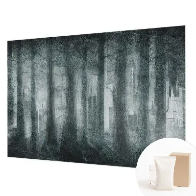 Papier peint photographique sur tissu non tissé Forêt mystérieuse