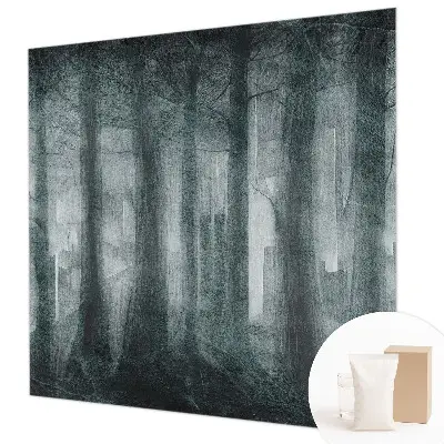 Papier peint photographique sur tissu non tissé Forêt mystérieuse