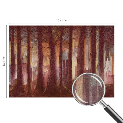 Papier peint photo Tajomná krajina