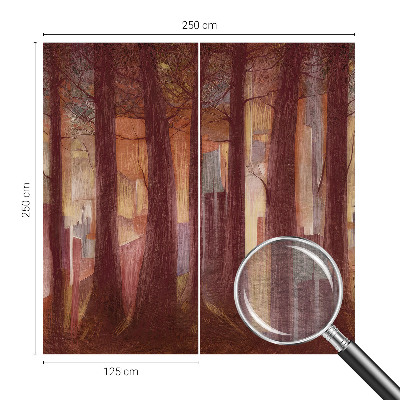 Papier peint photo Tajomná krajina