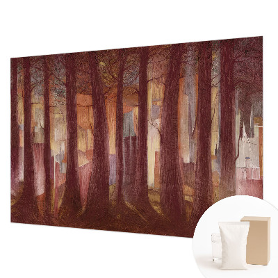 Papier peint photo Tajomná krajina