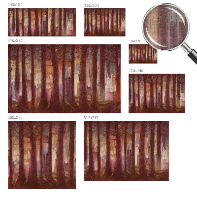 Papier peint photo Tajomná krajina