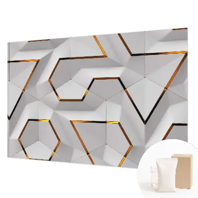 Papier peint intissé imprimé Géométrie moderne