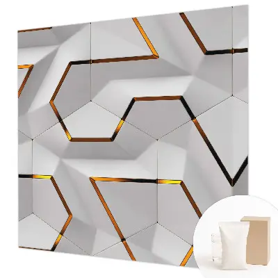 Papier peint intissé imprimé Géométrie moderne
