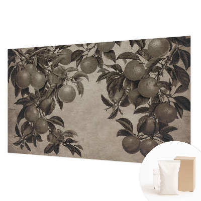 Tapisserie murale avec un motif fruitier