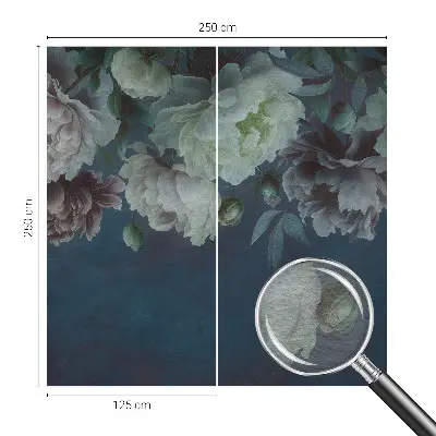 Papier peint photo grand format pour le mur élégance florale