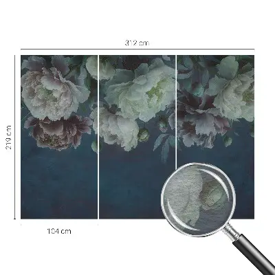 Papier peint photo grand format pour le mur élégance florale