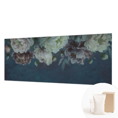 Papier peint panoramique à motif floral élégant