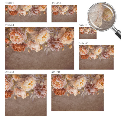 Papier peint panoramique intissé Kvetinová elegancia