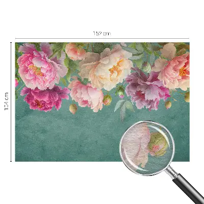 Papier peint intissé imprimé élégance florale
