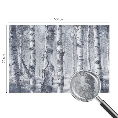 Papier peint photo imprimé sur tissu non tissé Nature glaciale