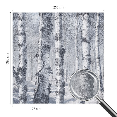Papier peint panoramique sur mesure Mrazivá príroda