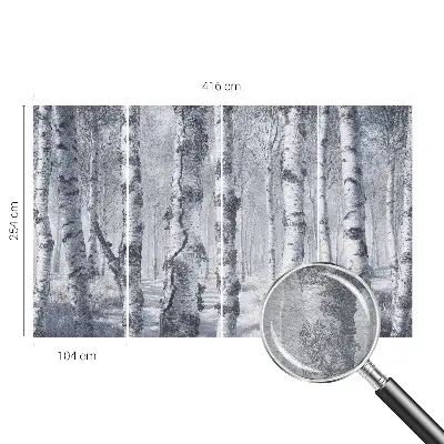 Papier peint photo imprimé sur tissu non tissé Nature glaciale