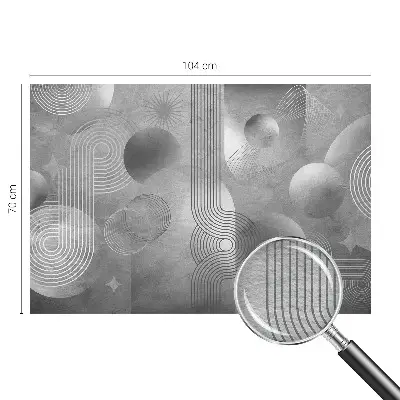 Papier peint photographique sur tissu non tissé Élégance abstraite