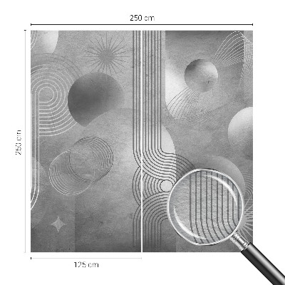 Papier peint panoramique salon Abstraktná elegancia