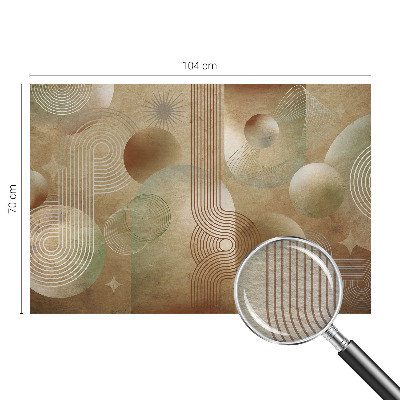 Papier peint panoramique chambre adulte Geometrický vzor