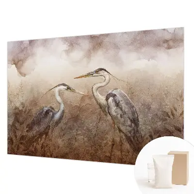 Papier peint photo grand format pour le mur Oiseaux élégants