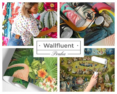 Papier peint panoramique enfant Elegantné vtáky