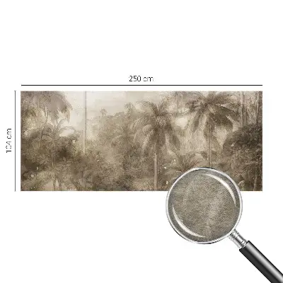 Papier peint photo imprimé sur tissu non tissé Paysage exotique