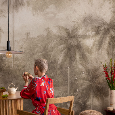 Papier peint panoramique haut de gamme Exotická krajina