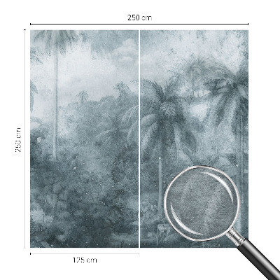 Papier peint panoramique de haute qualité Tropická vegetácia