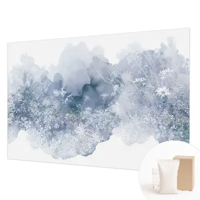 Papier peint intissé prairie fleurie