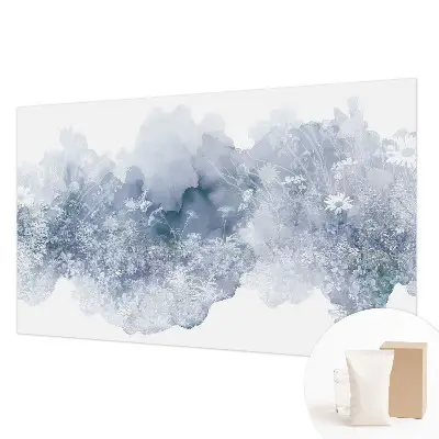 Papier peint intissé prairie fleurie