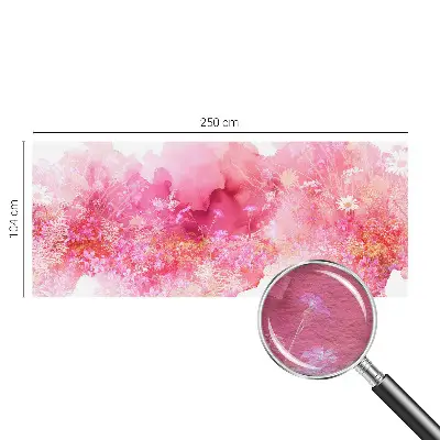 Papier peint intissé imprimé Motif floral