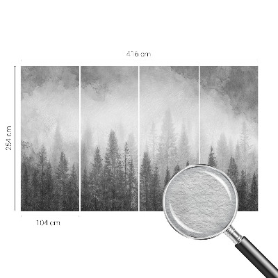 Papier peint photo intissé avec le motif « Lesná hmla »